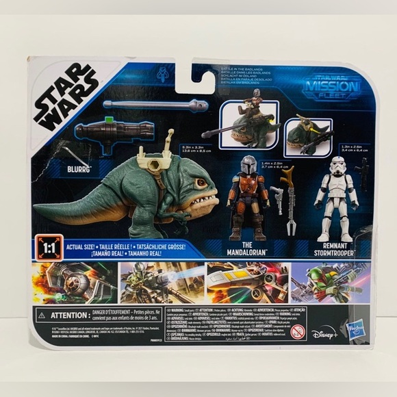 🆕Star Wars Mission Fleet Expedition Class Mandalorian, Blurrg, Stormtrooper Toy - Picture 2 of 5